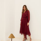 BLUSA MEGAN BURDEOS