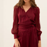 BLUSA MEGAN BURDEOS