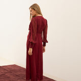 VESTIDO HEM BURDEOS