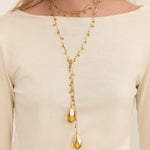 MIM Bisutería UNICA COLLAR PRUNE AMBAR