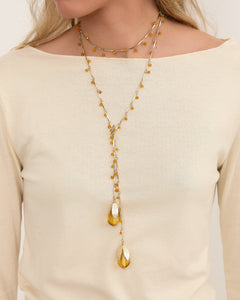 MIM Bisutería UNICA COLLAR PRUNE AMBAR