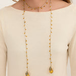 MIM Bisutería UNICA COLLAR PRUNE AMBAR