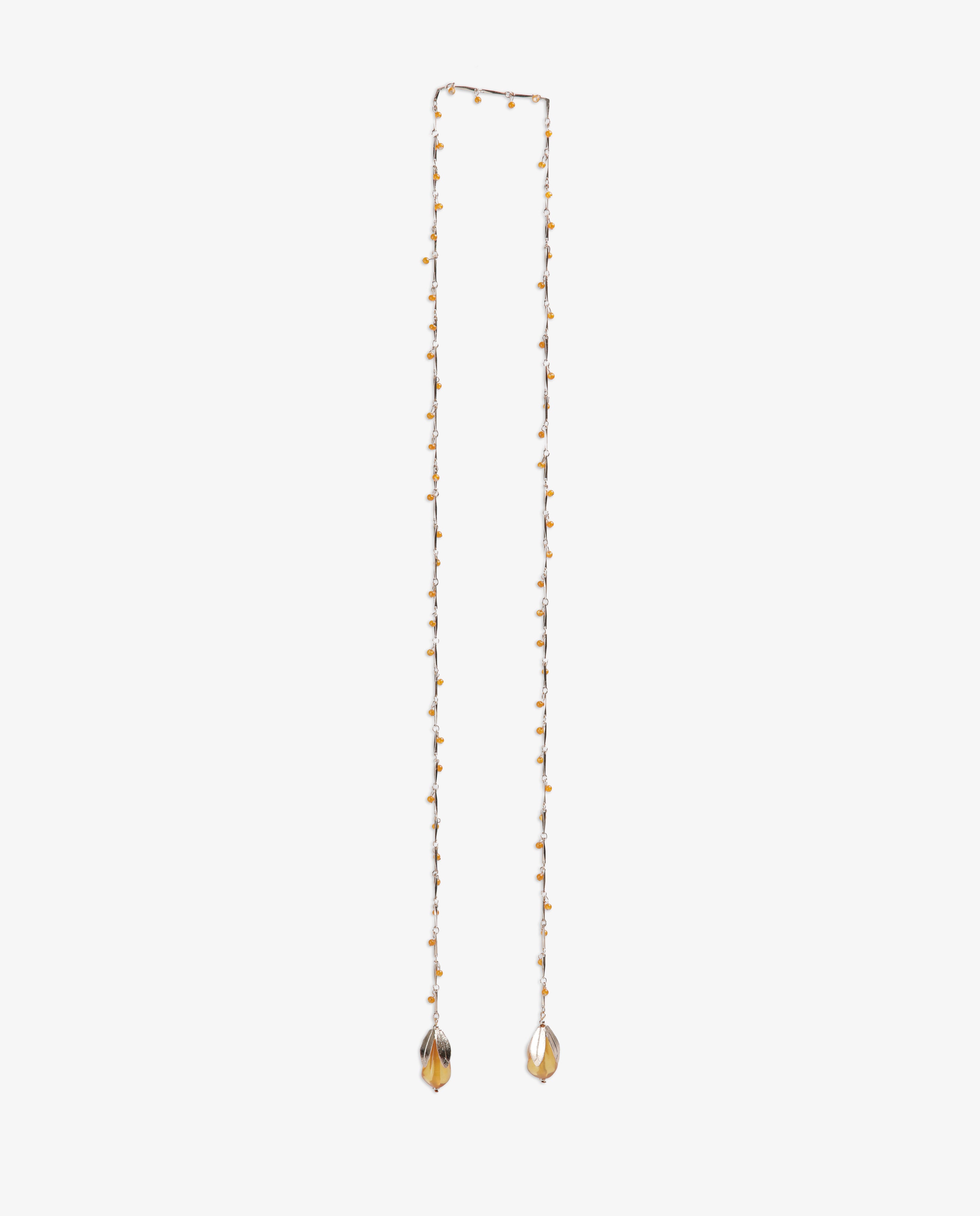 MIM Bisutería UNICA COLLAR PRUNE AMBAR