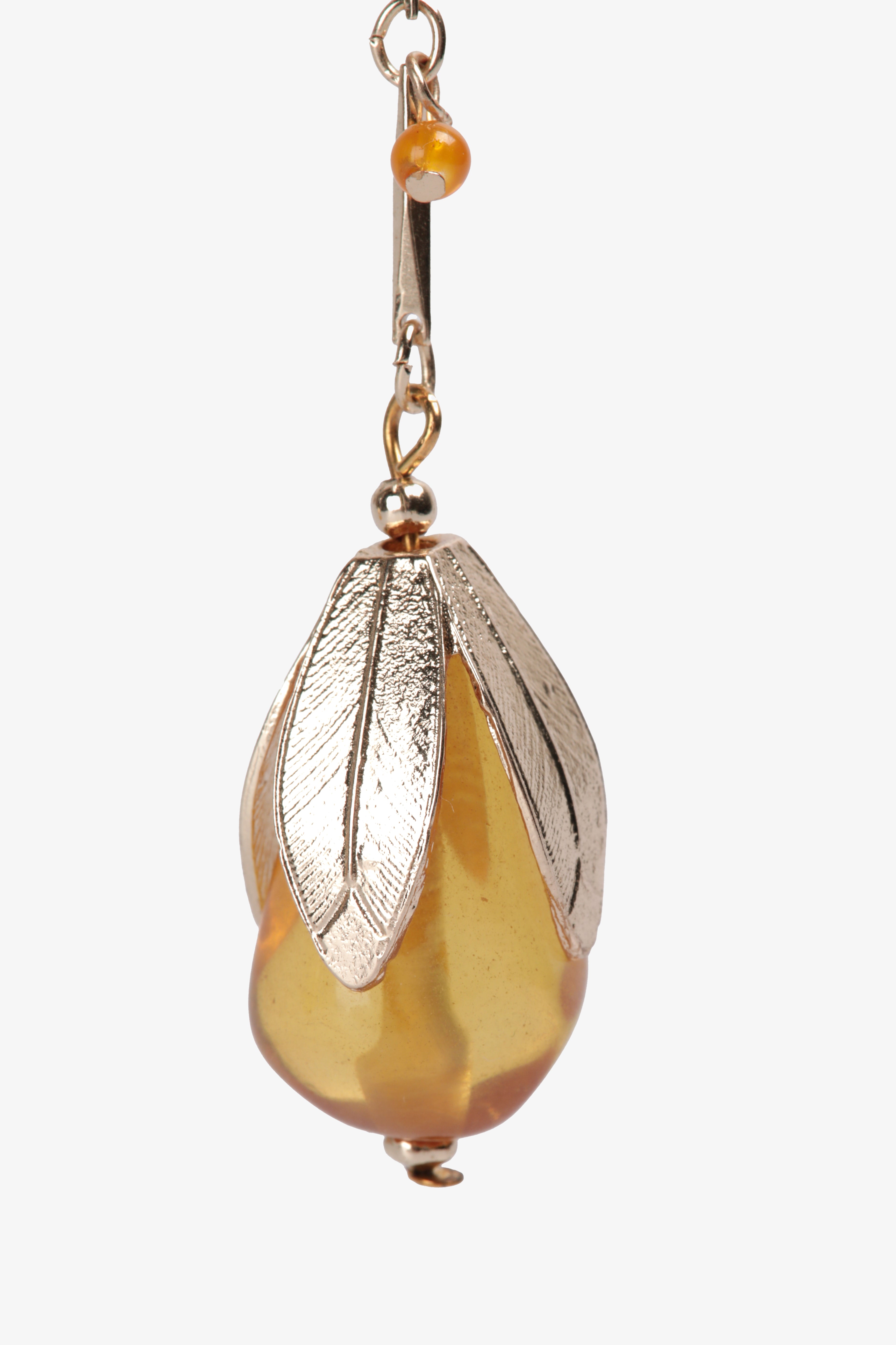 MIM Bisutería UNICA COLLAR PRUNE AMBAR