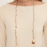 MIM Bisutería UNICA COLLAR PRUNE BURDEOS