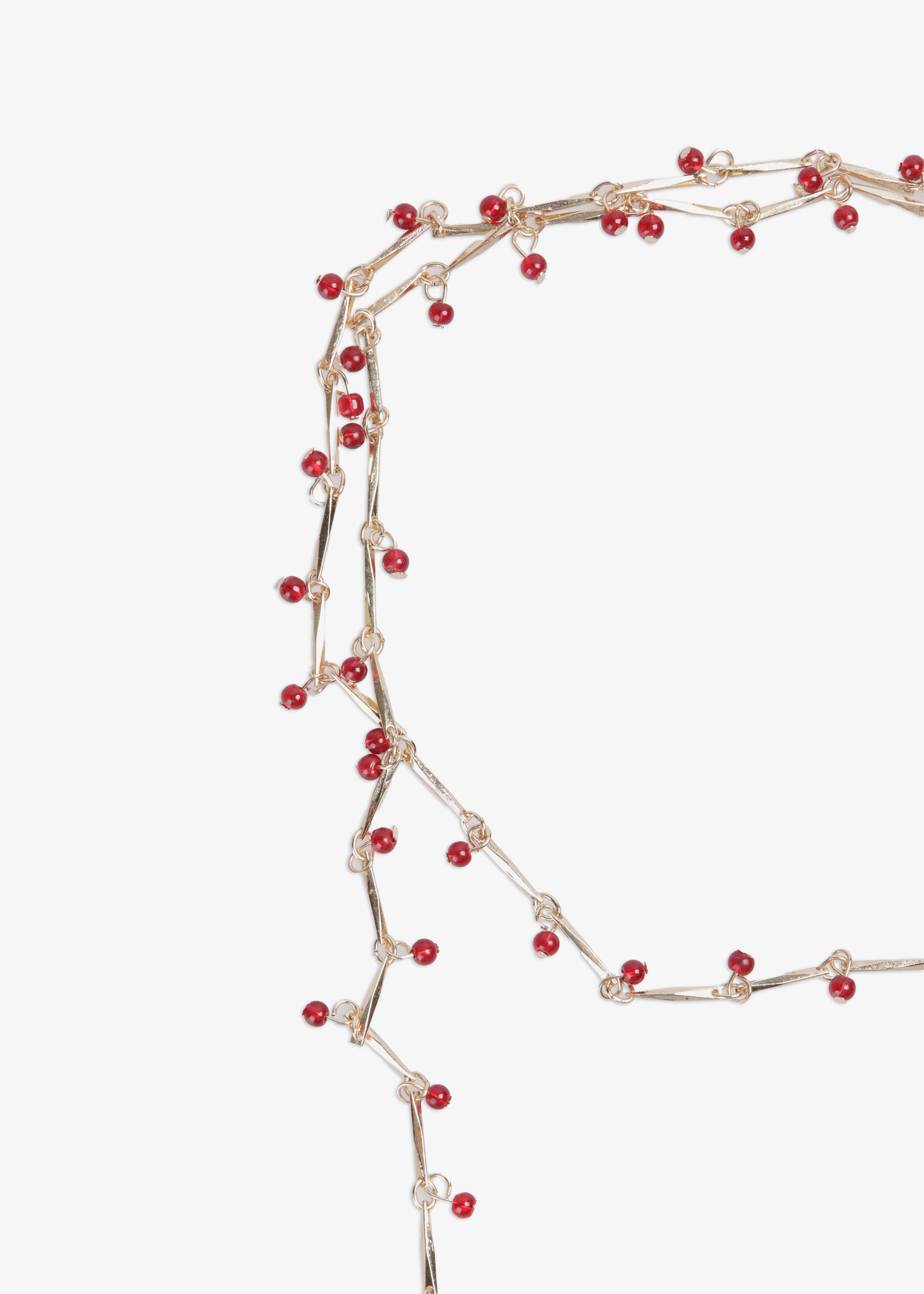 MIM Bisutería UNICA COLLAR PRUNE BURDEOS