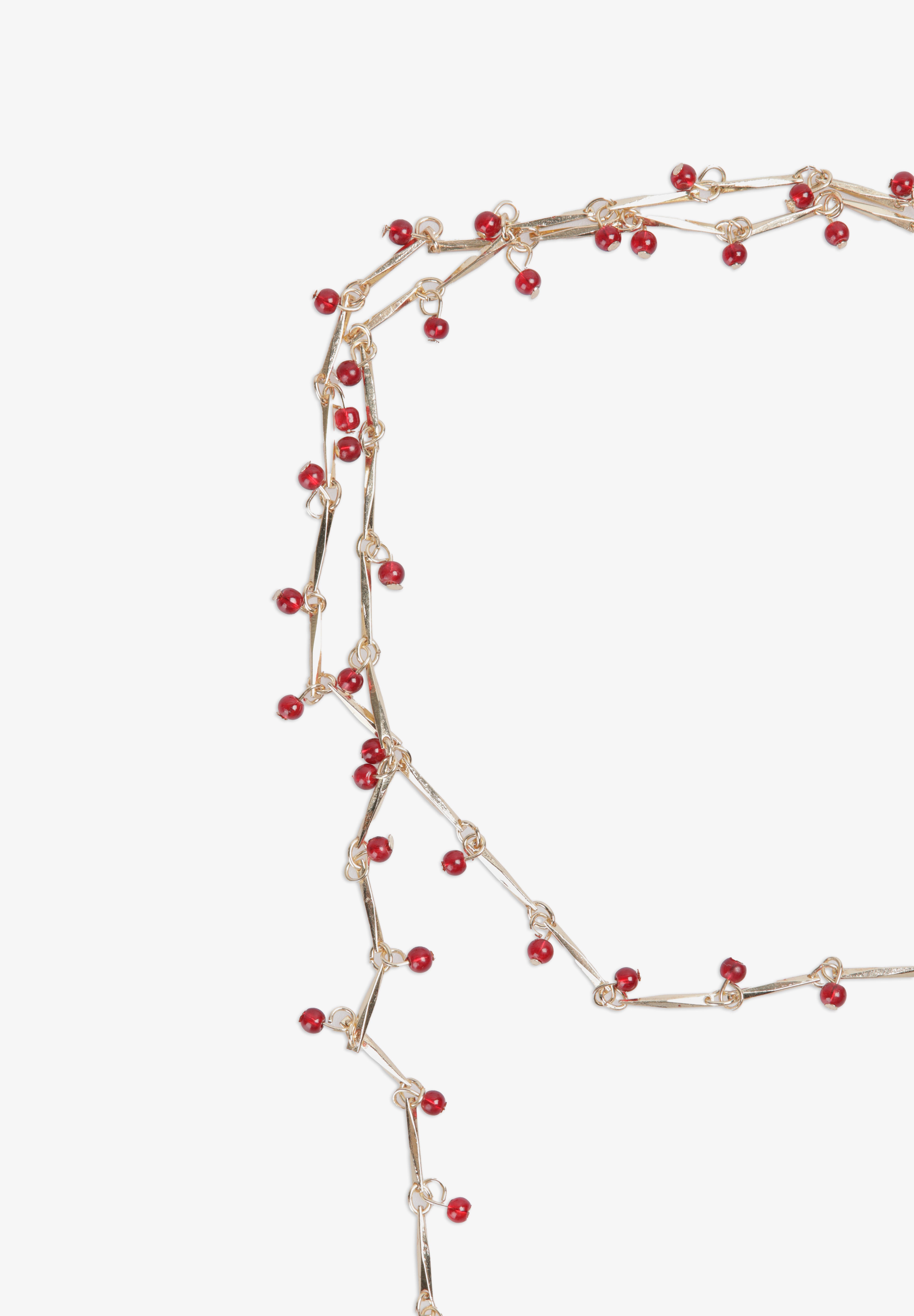 MIM Bisutería UNICA COLLAR PRUNE BURDEOS