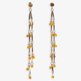 MIM Bisutería UNICA PENDIENTE PRUNE AMBAR