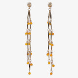 MIM Bisutería UNICA PENDIENTE PRUNE AMBAR