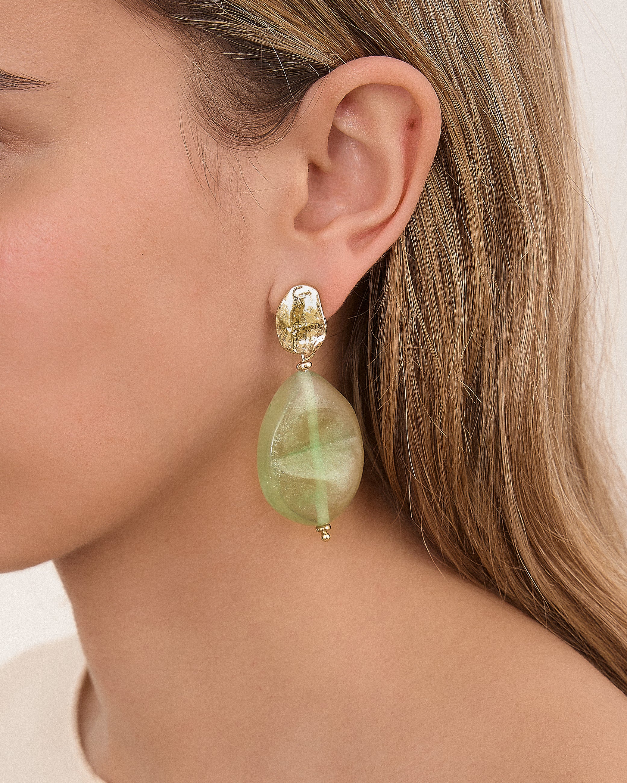 MIM Bisutería UNICA PENDIENTE VEGA TURQUESA