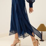 MIM Blusa BLUSA MEGAN AZUL MARINO