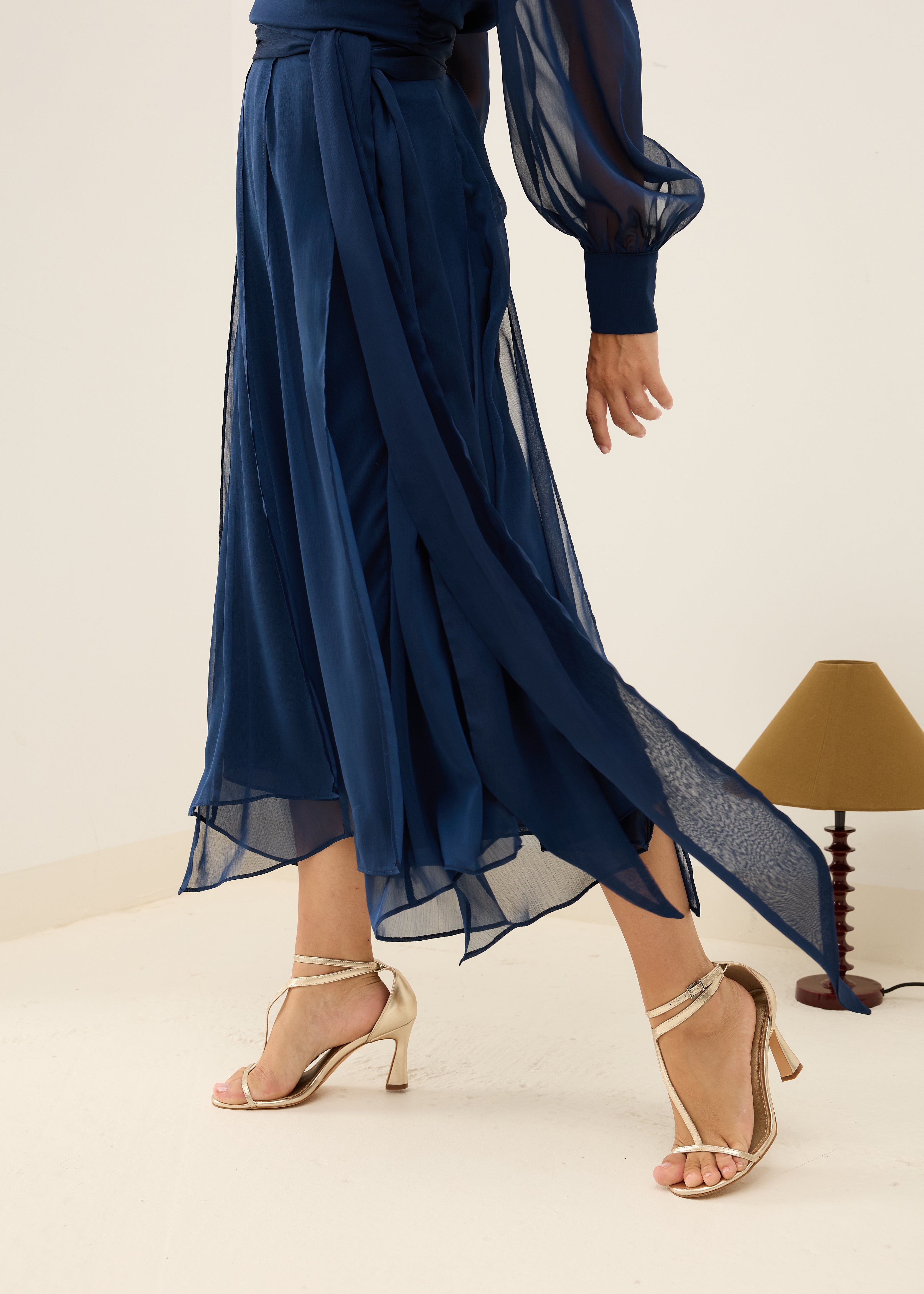 MIM Blusa BLUSA MEGAN AZUL MARINO