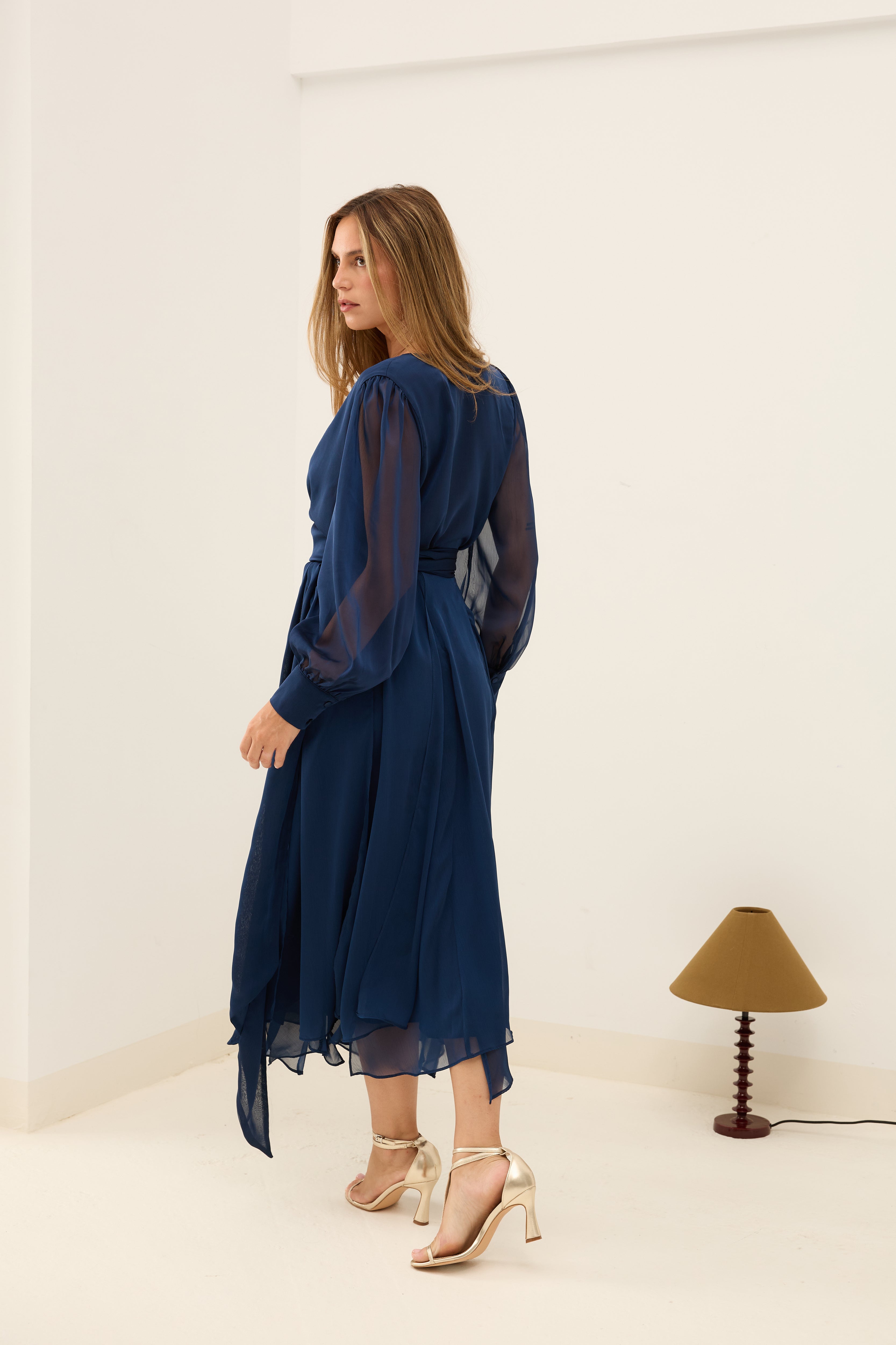 MIM Blusa BLUSA MEGAN AZUL MARINO