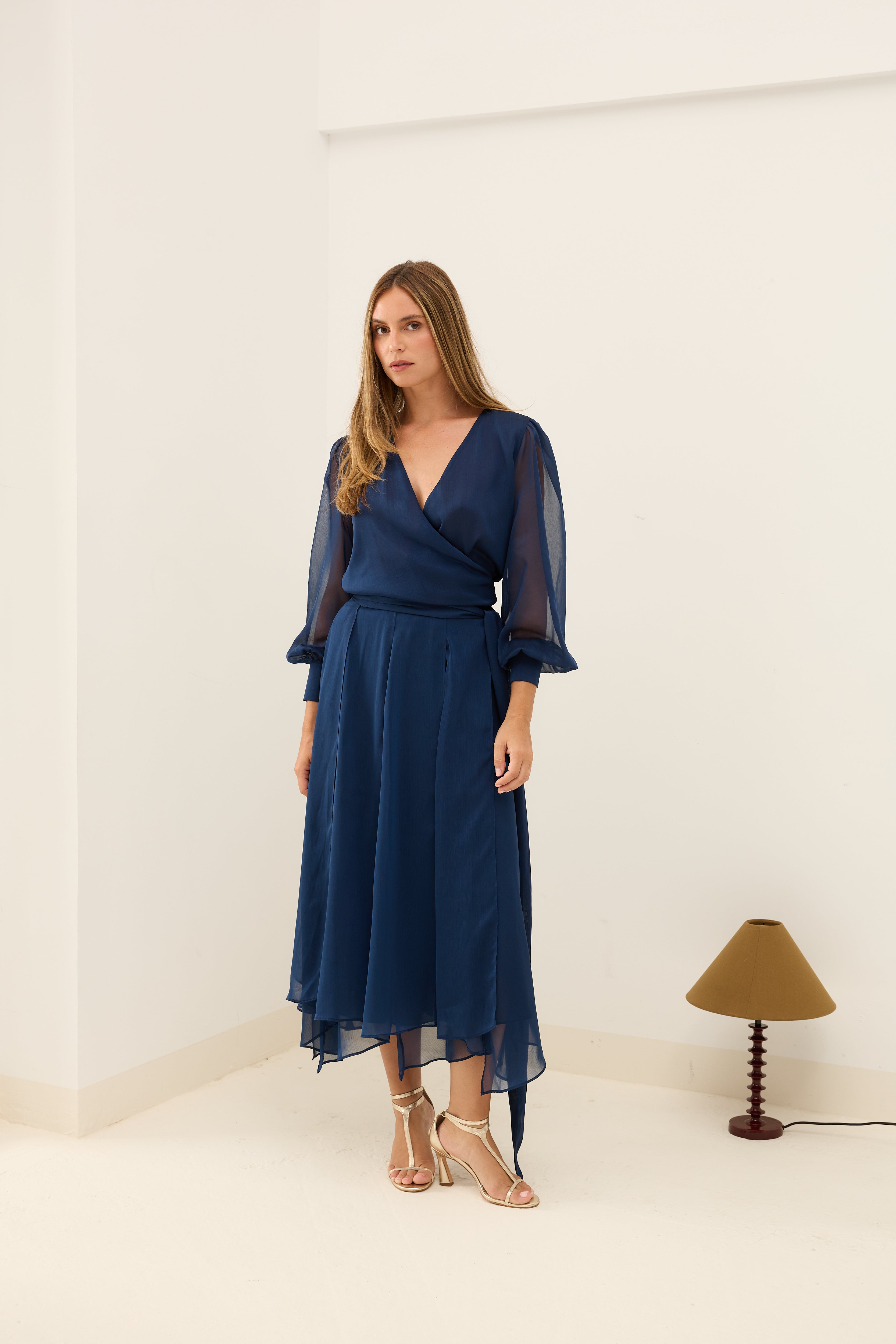 MIM Blusa BLUSA MEGAN AZUL MARINO