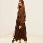 MIM Blusa BLUSA MEGAN CHOCOLATE