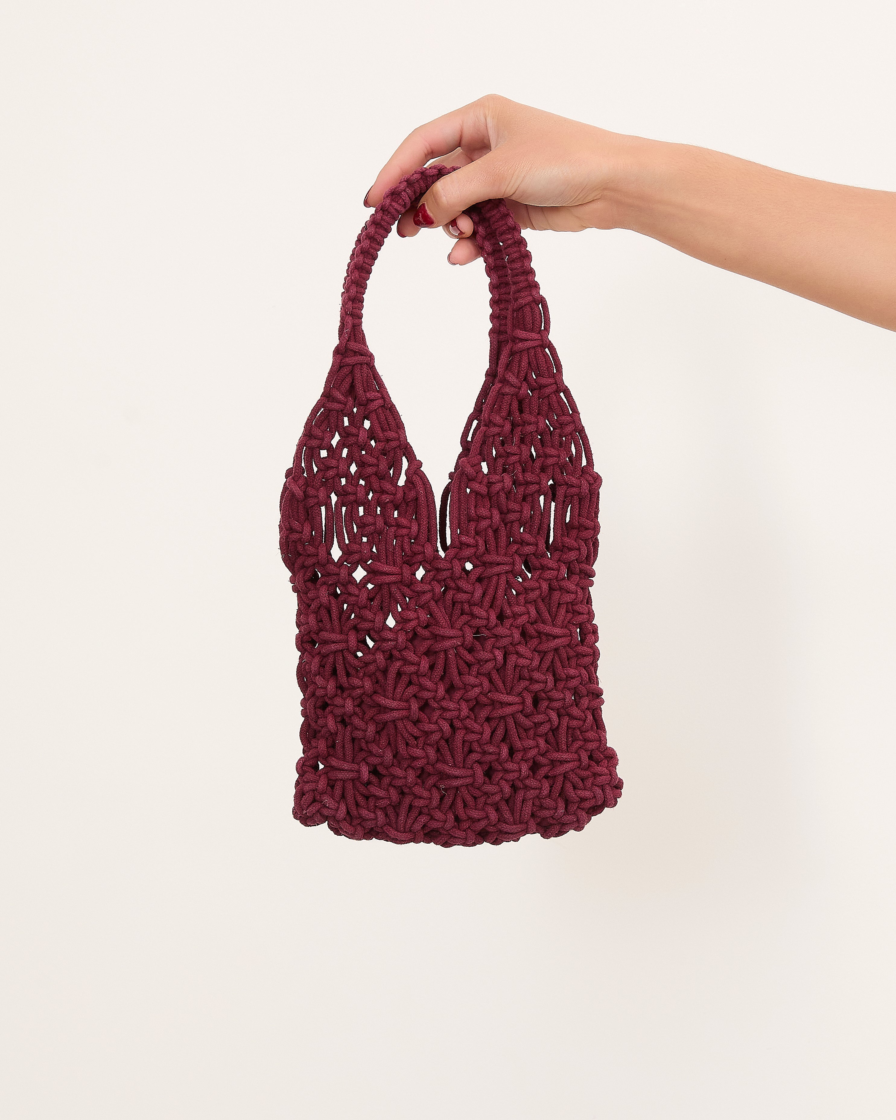 MIM Bolso UNICA KYE BAG BURDEOS