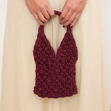 MIM Bolso UNICA KYE BAG BURDEOS