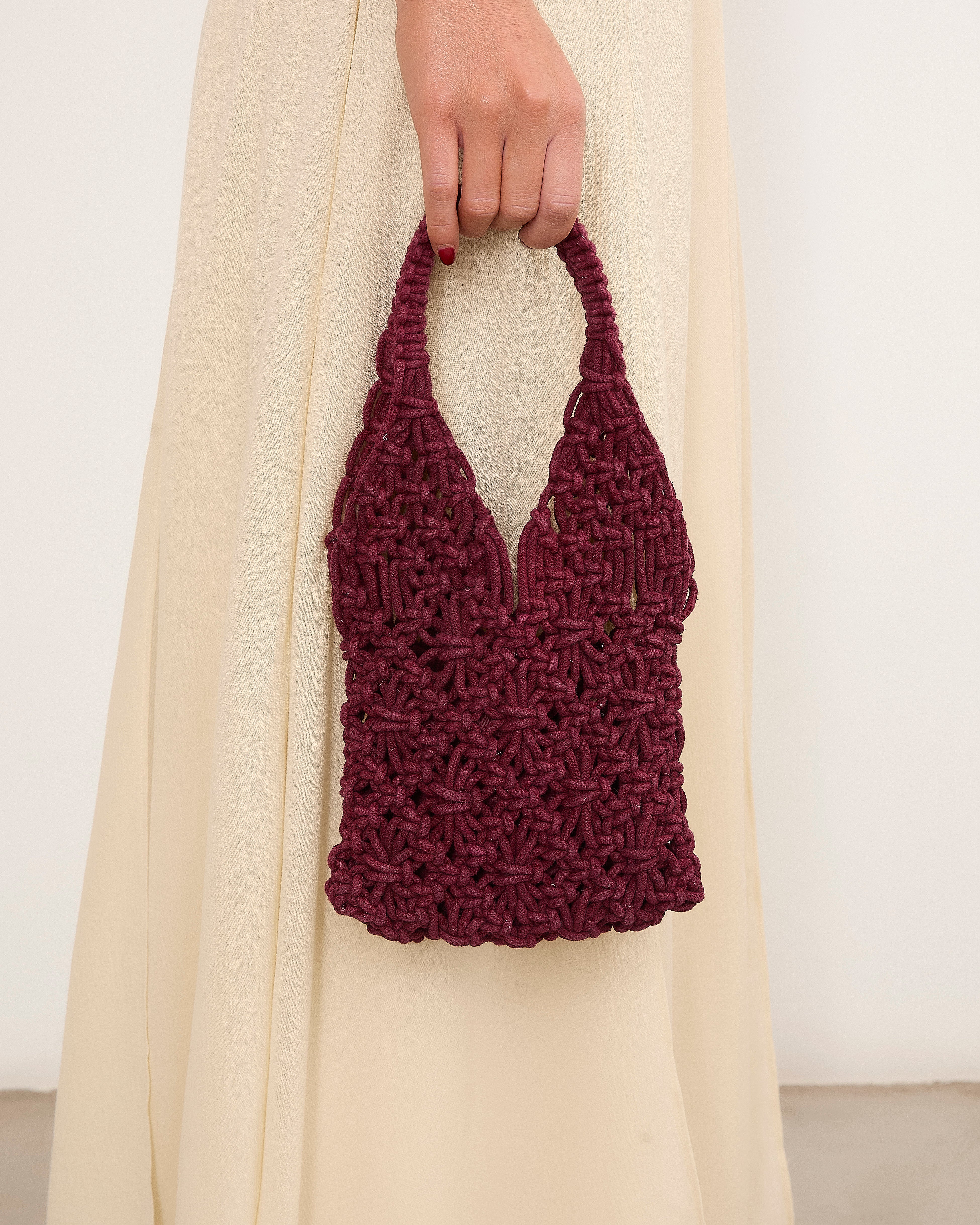 MIM Bolso UNICA KYE BAG BURDEOS