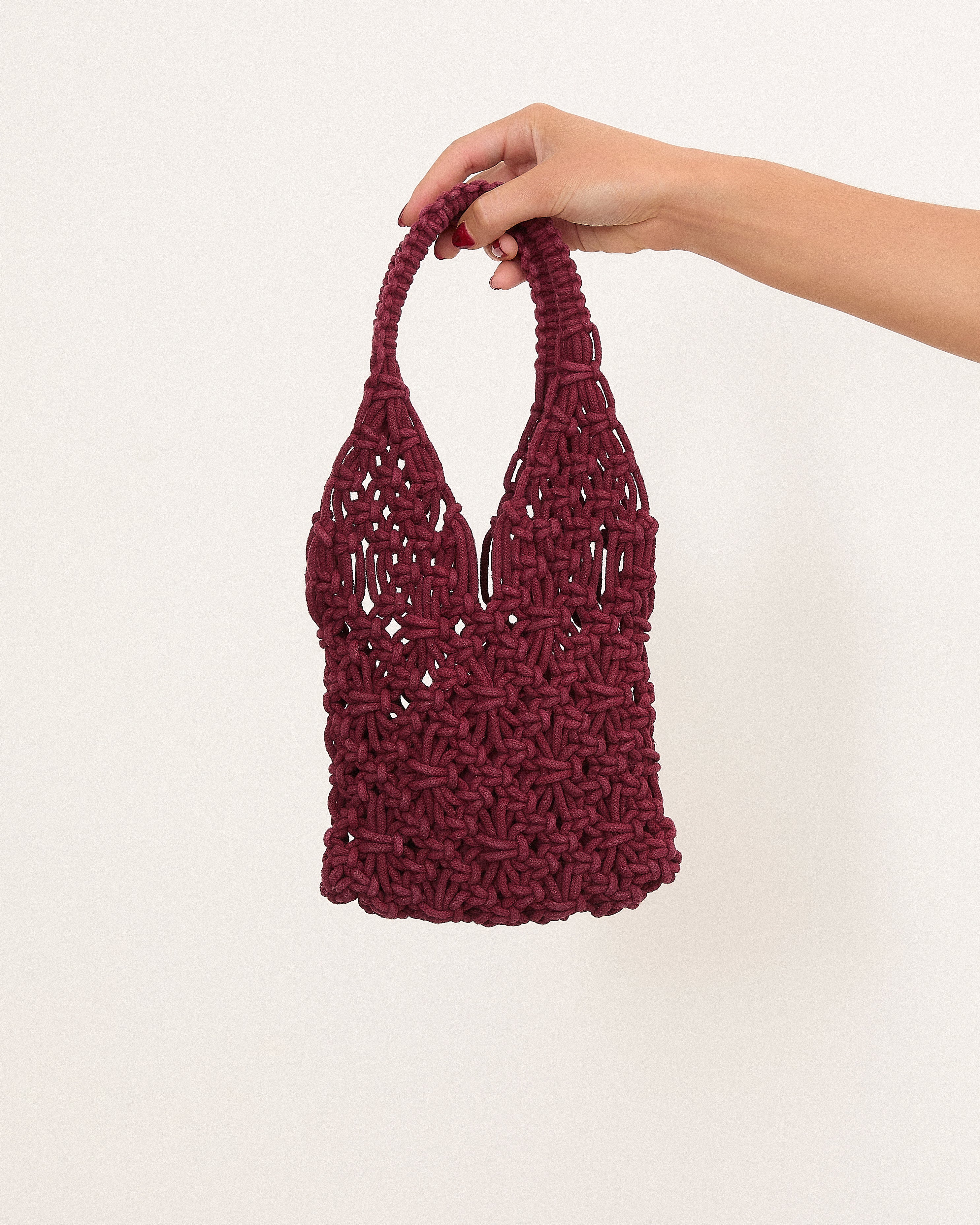 MIM Bolso UNICA KYE BAG BURDEOS