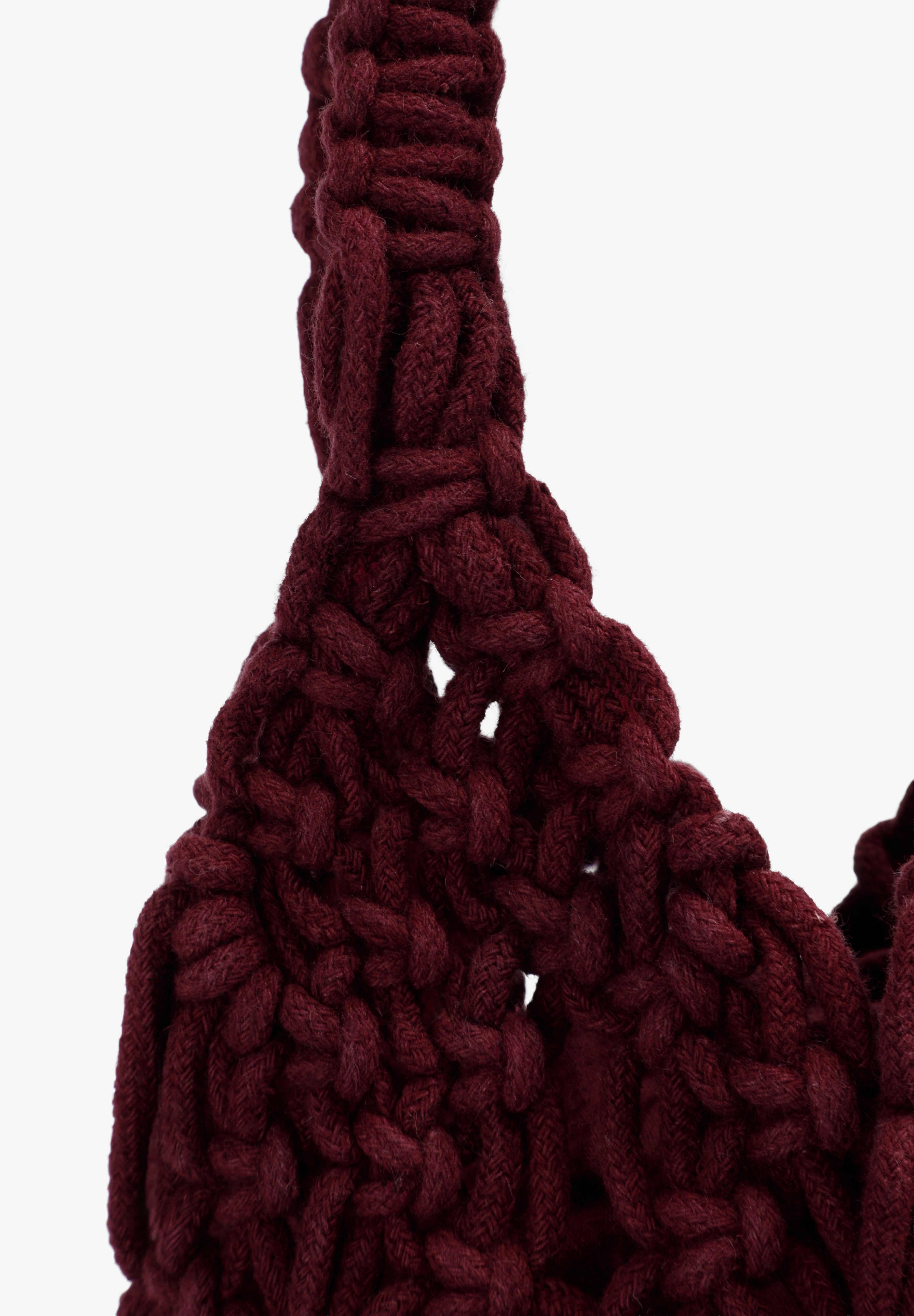 MIM Bolso UNICA KYE BAG BURDEOS