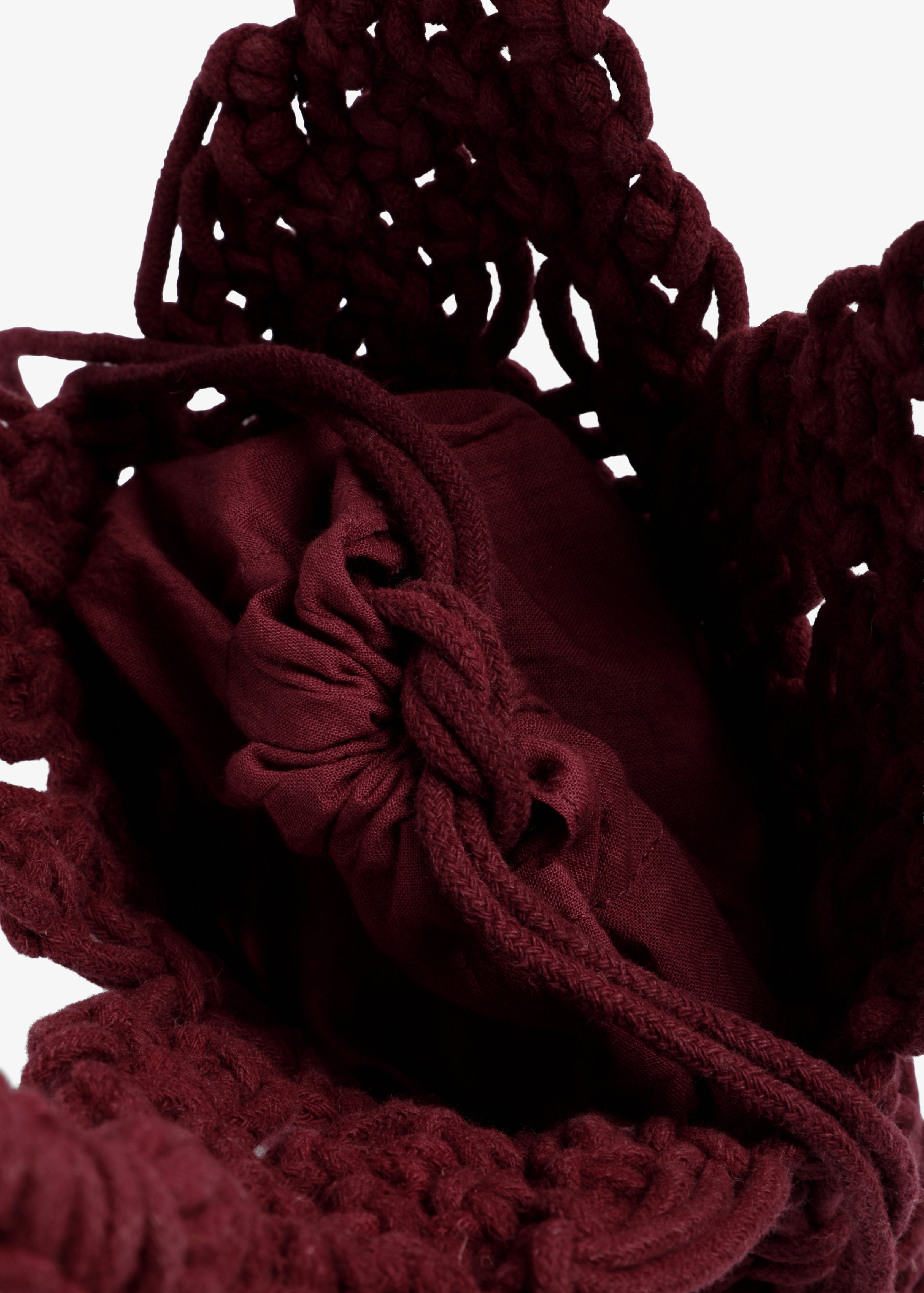 MIM Bolso UNICA KYE BAG BURDEOS
