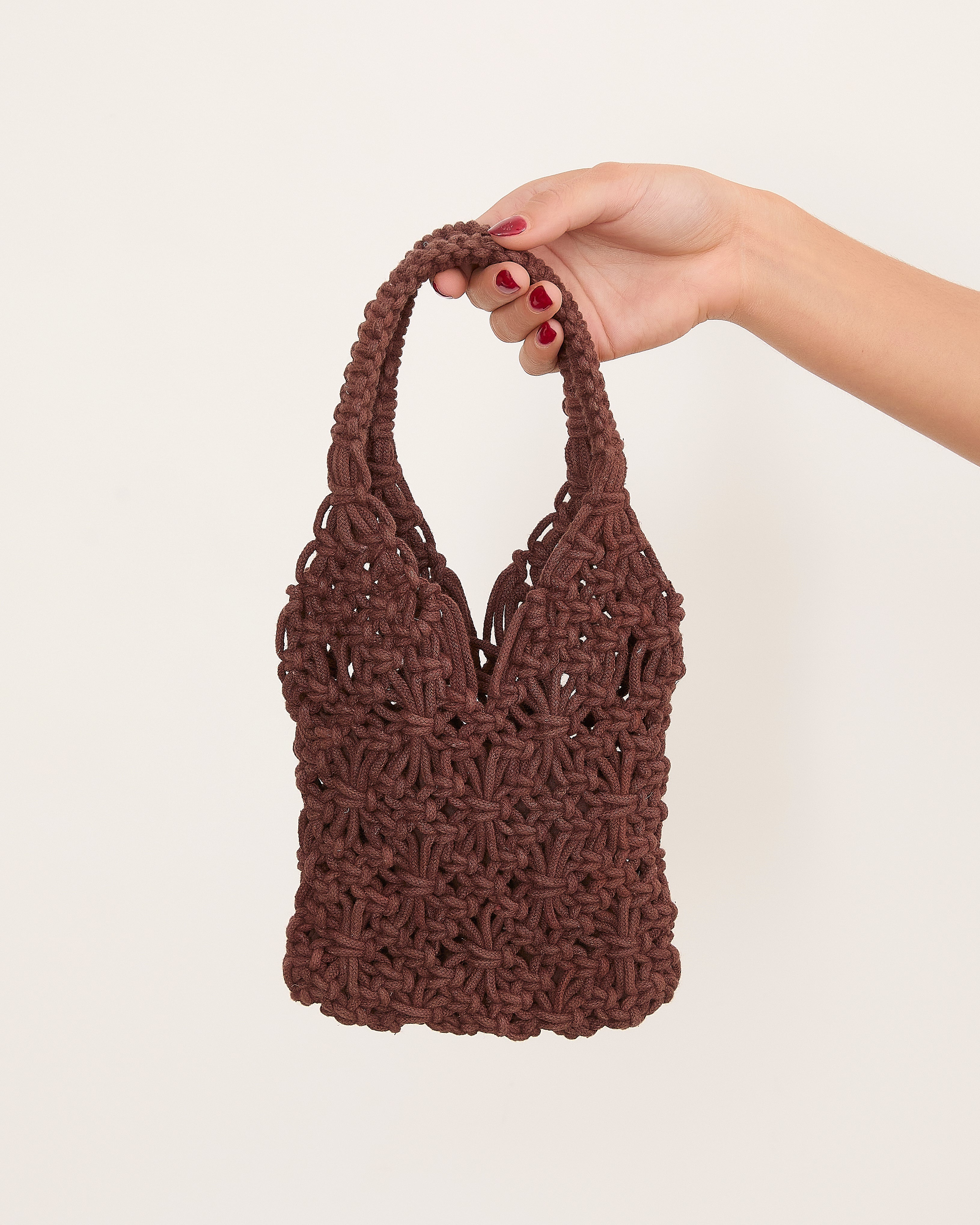 MIM Bolso UNICA KYE BAG CHOCOLATE