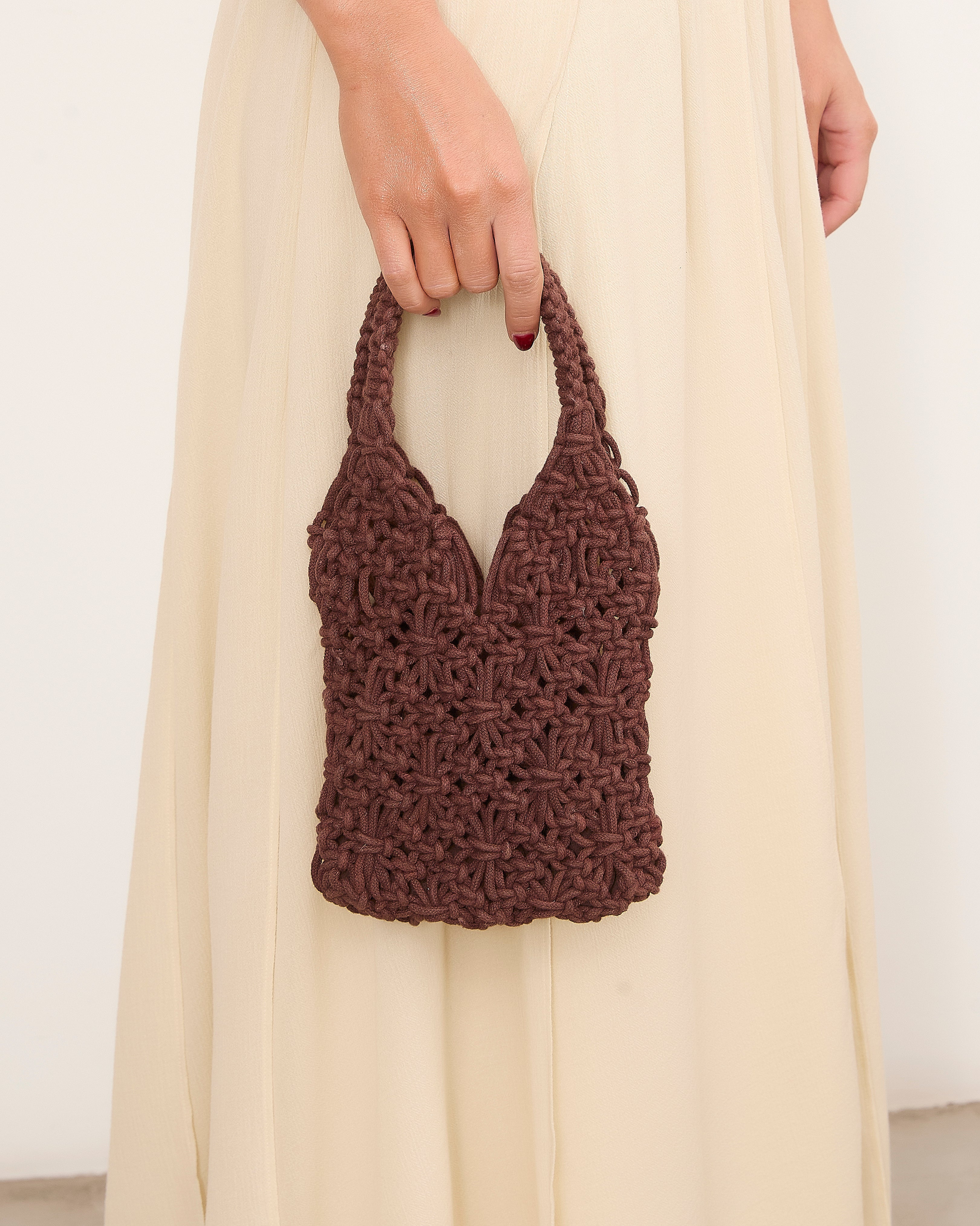MIM Bolso UNICA KYE BAG CHOCOLATE