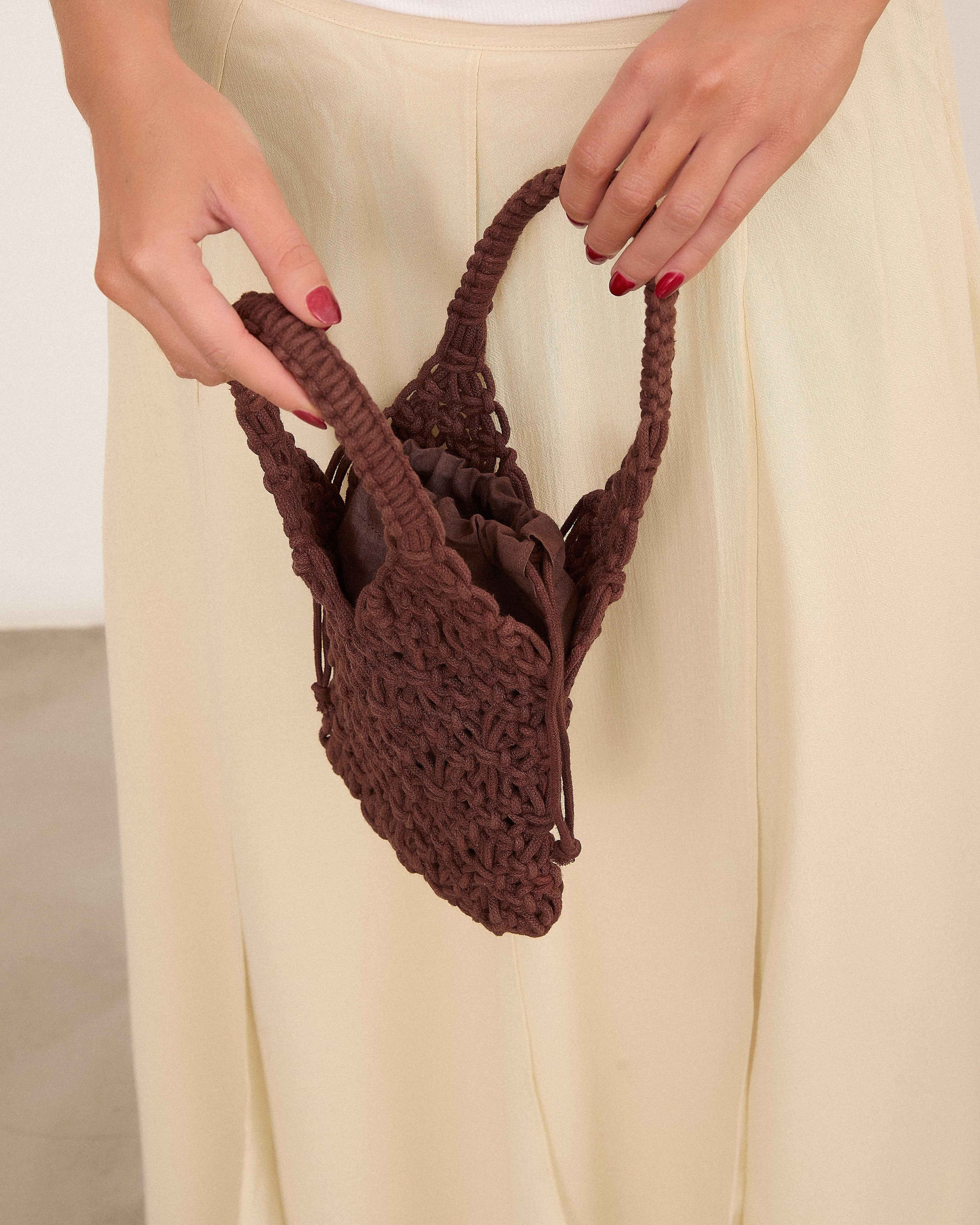 MIM Bolso UNICA KYE BAG CHOCOLATE