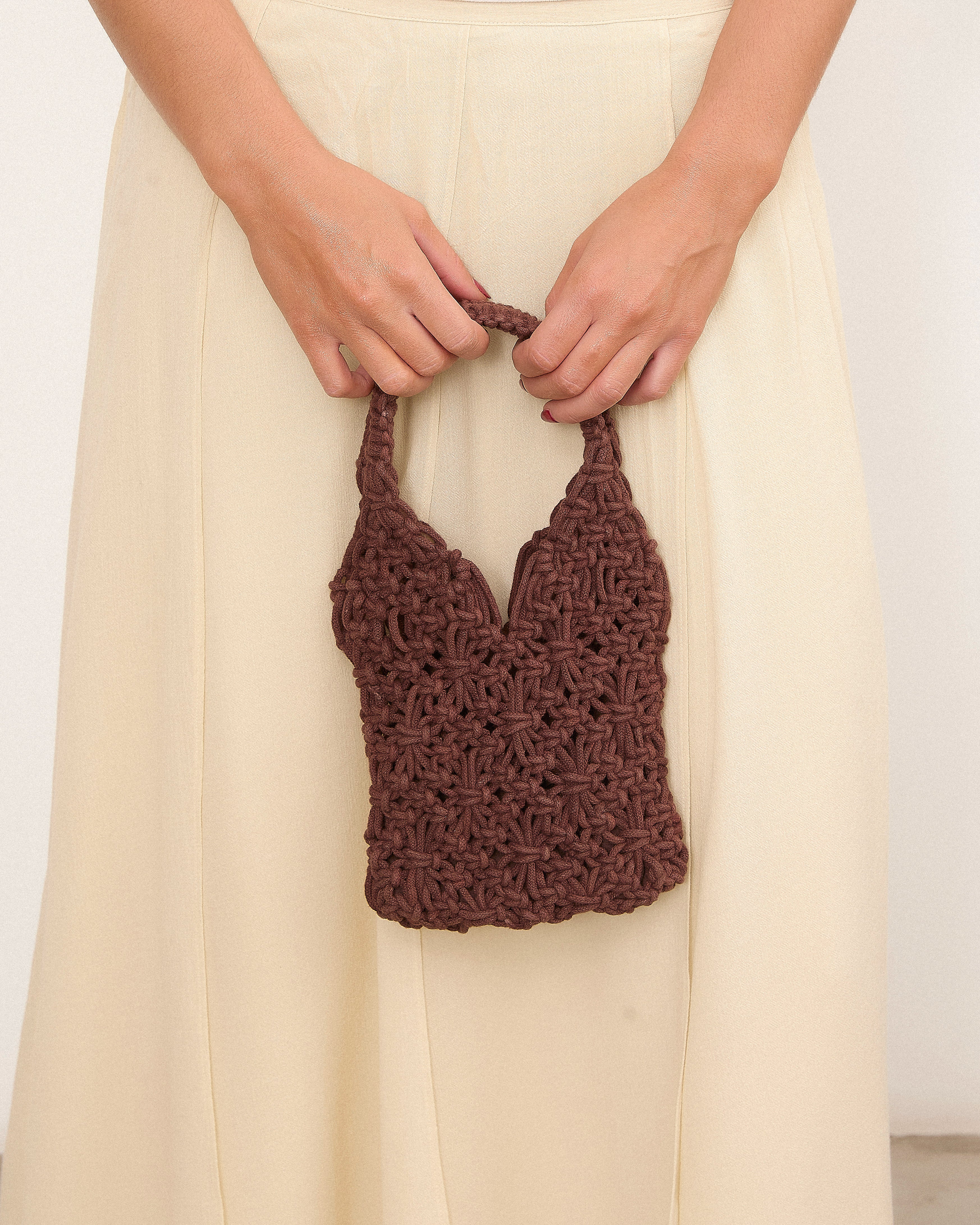 MIM Bolso UNICA KYE BAG CHOCOLATE
