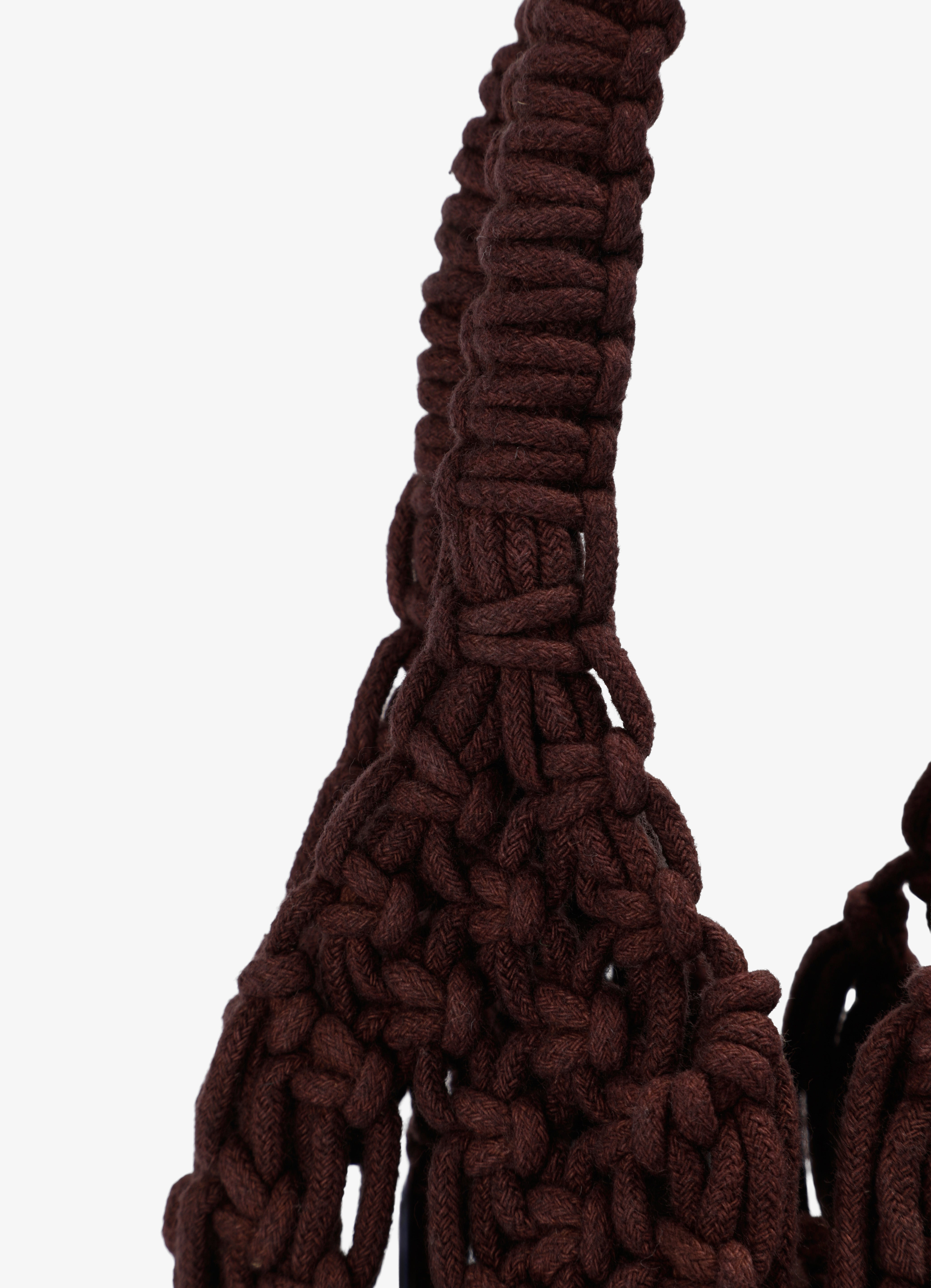 MIM Bolso UNICA KYE BAG CHOCOLATE