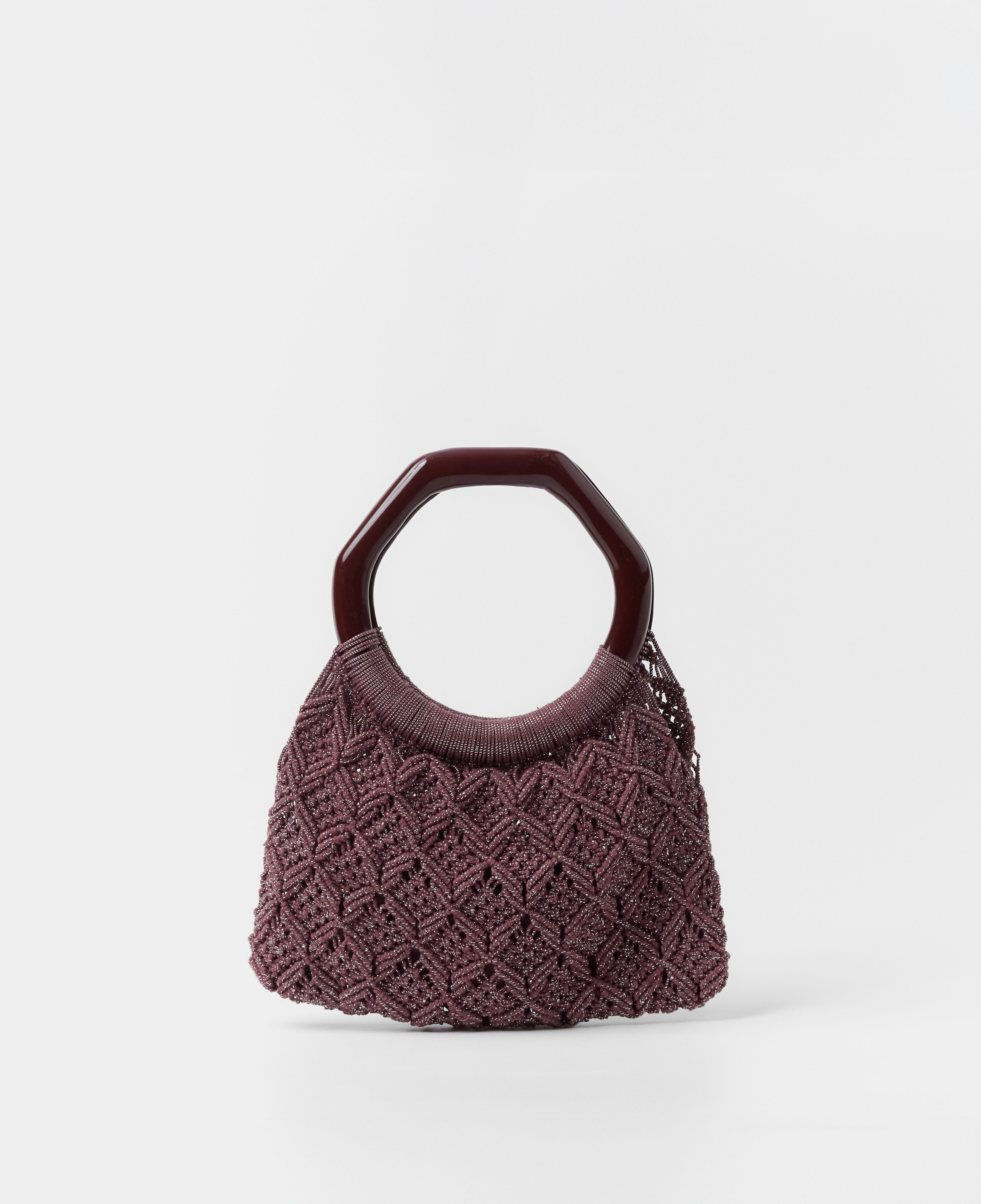 MIM Bolso UNICA PIPA BAG BERENJENA