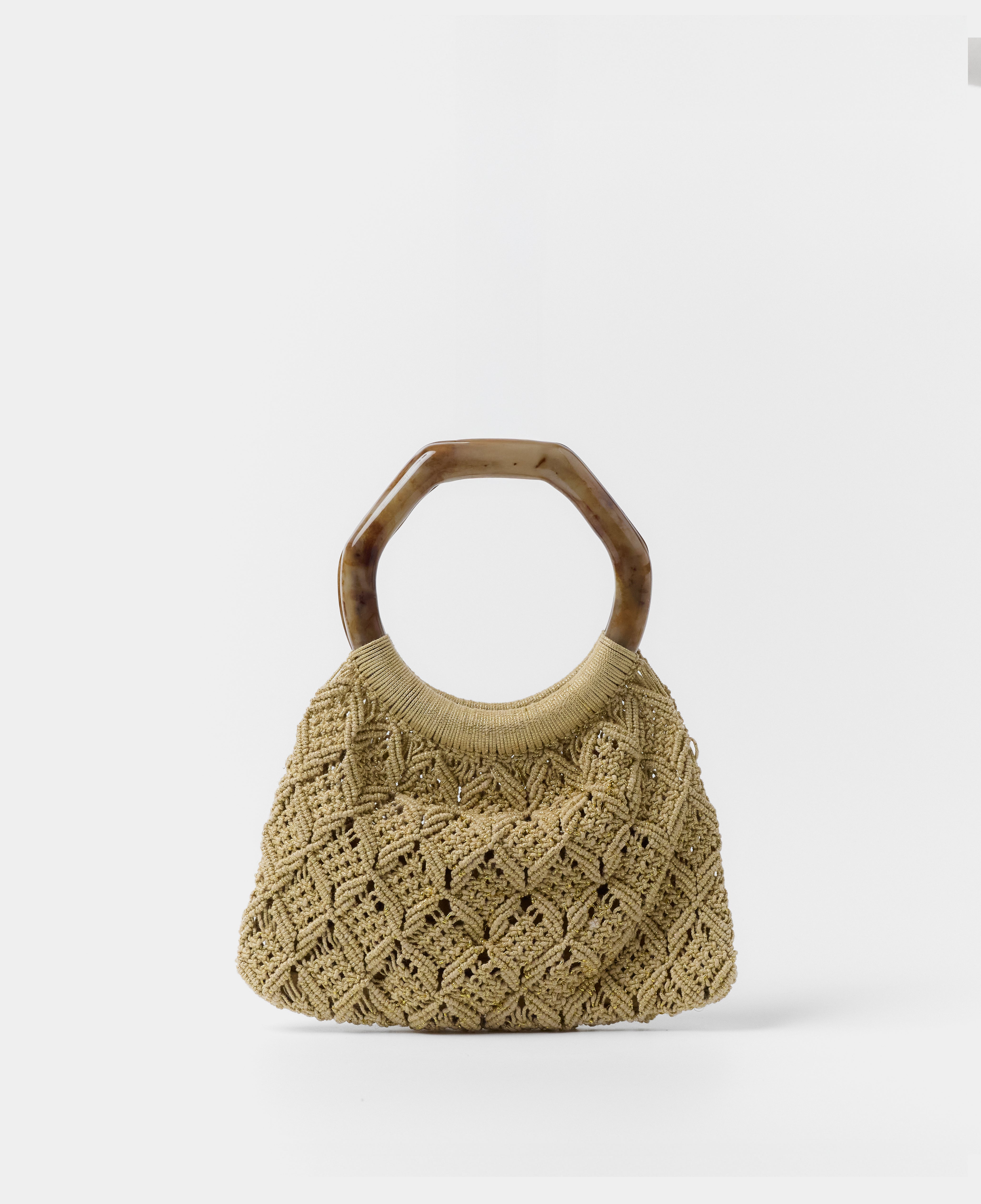 MIM Bolso UNICA PIPA BAG DORADO