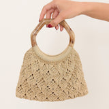 MIM Bolso UNICA PIPA BAG DORADO