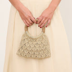 MIM Bolso UNICA PIPA BAG DORADO