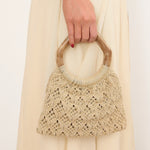 MIM Bolso UNICA PIPA BAG DORADO