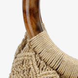 MIM Bolso UNICA PIPA BAG DORADO