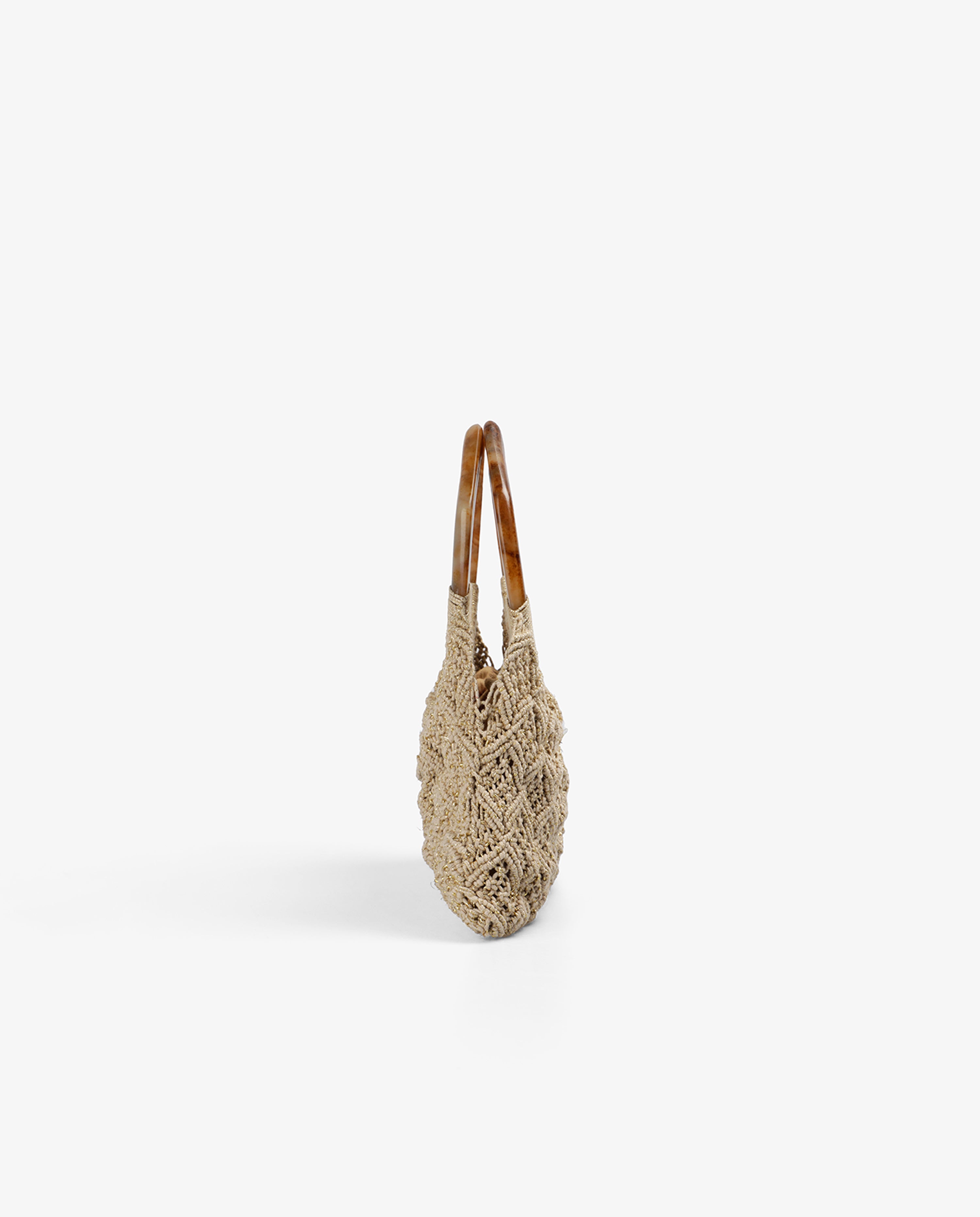 MIM Bolso UNICA PIPA BAG DORADO