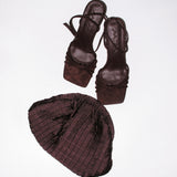 MIM Bolso UNICA POT BAG CHOCOLATE