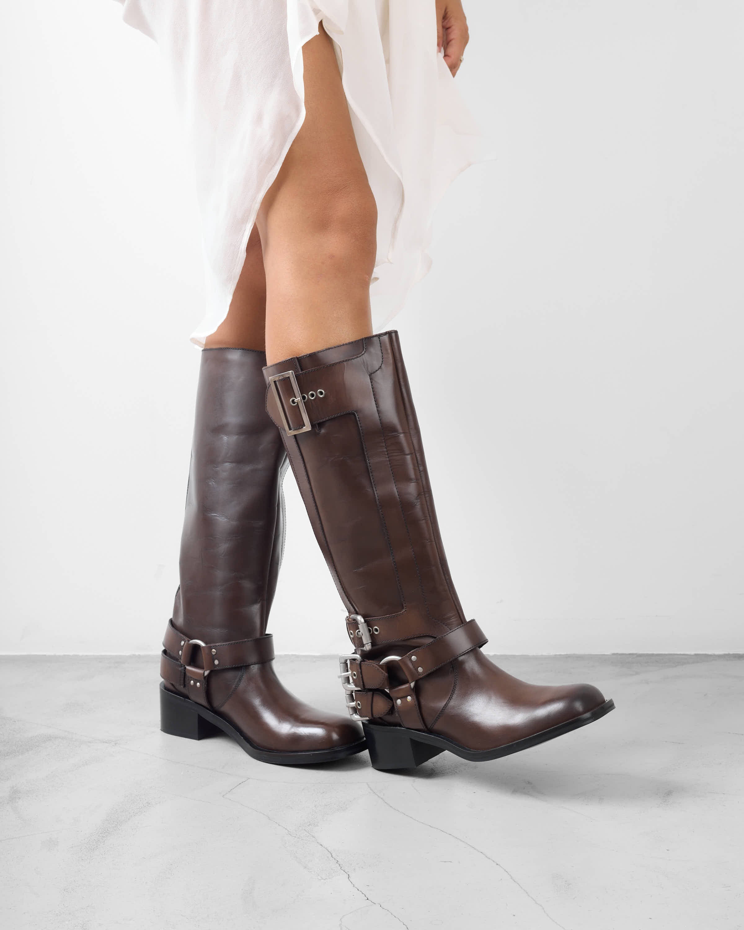 MIM Botas y botines Bang High Chocolate