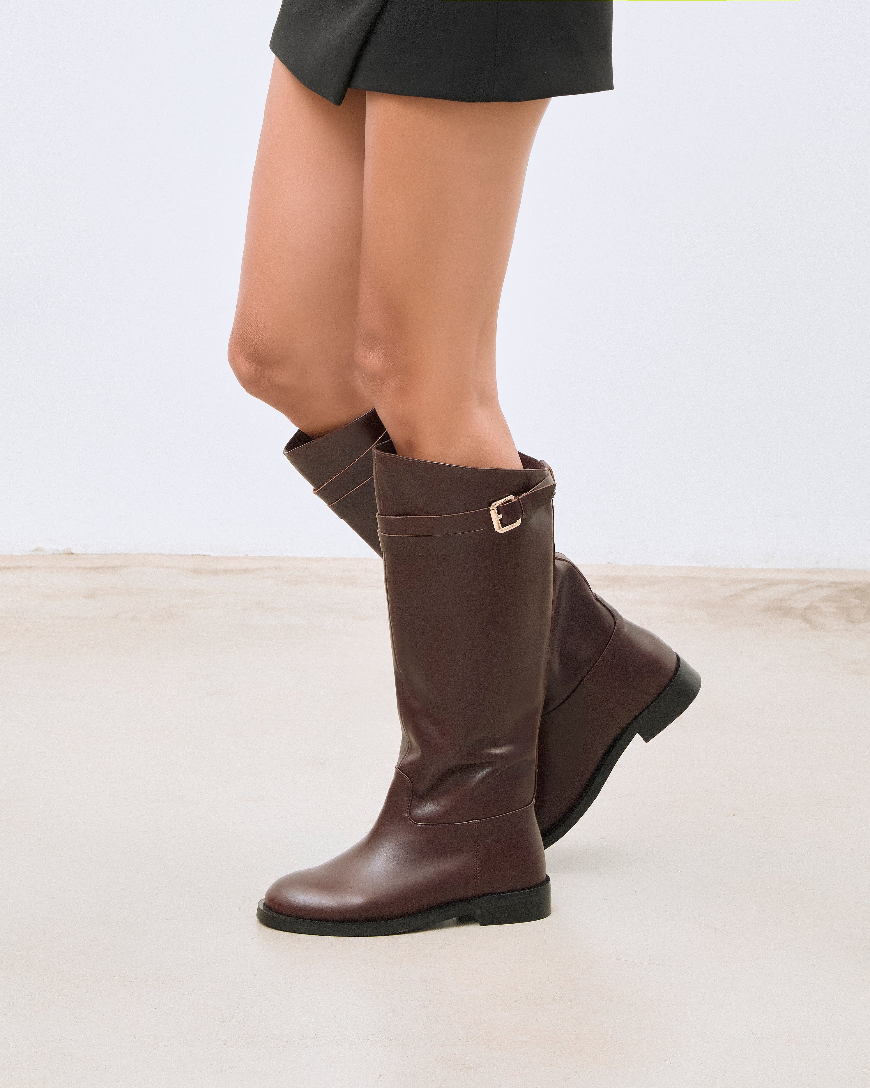 MIM Botas y botines BRUNA BURDEOS