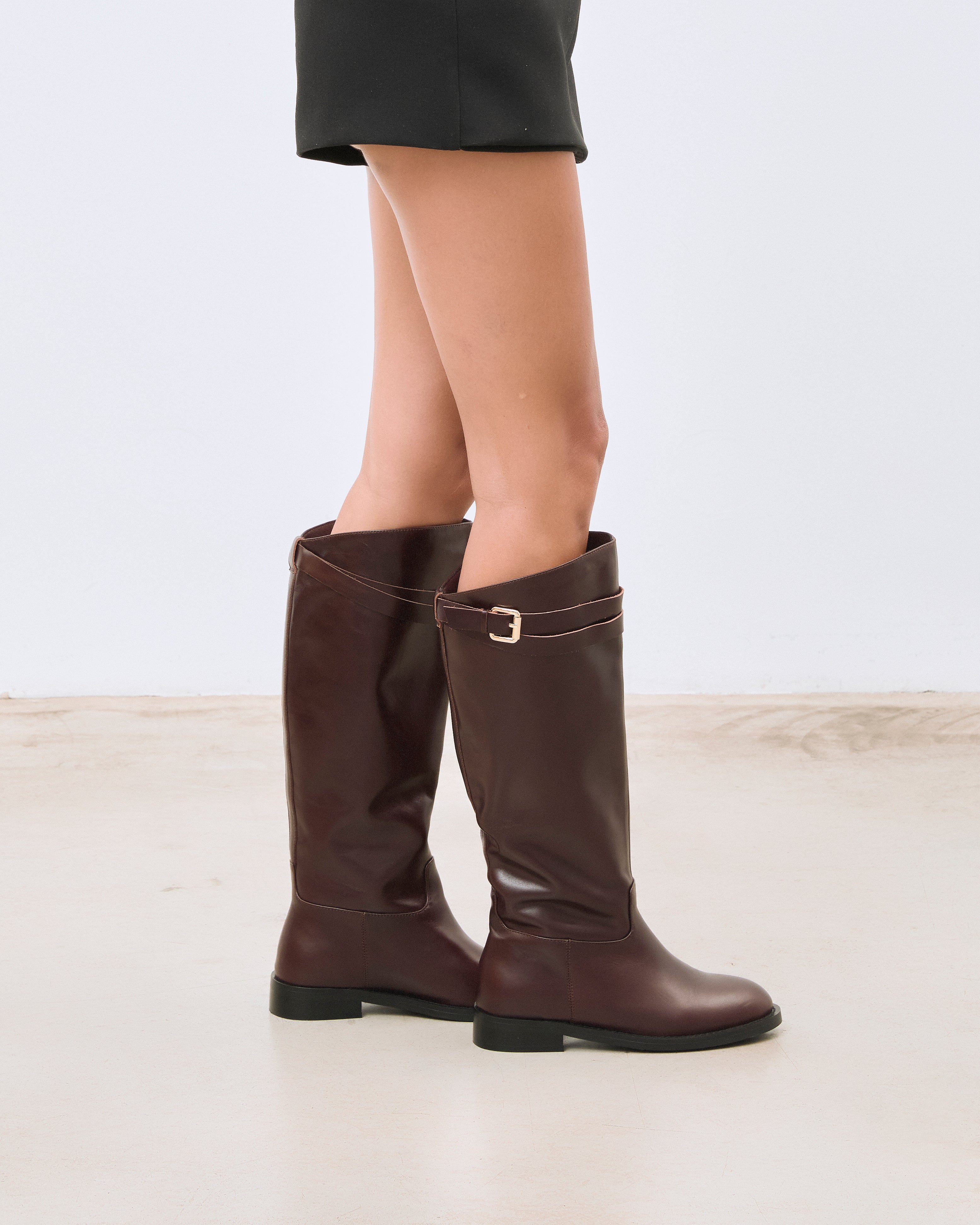 MIM Botas y botines BRUNA BURDEOS
