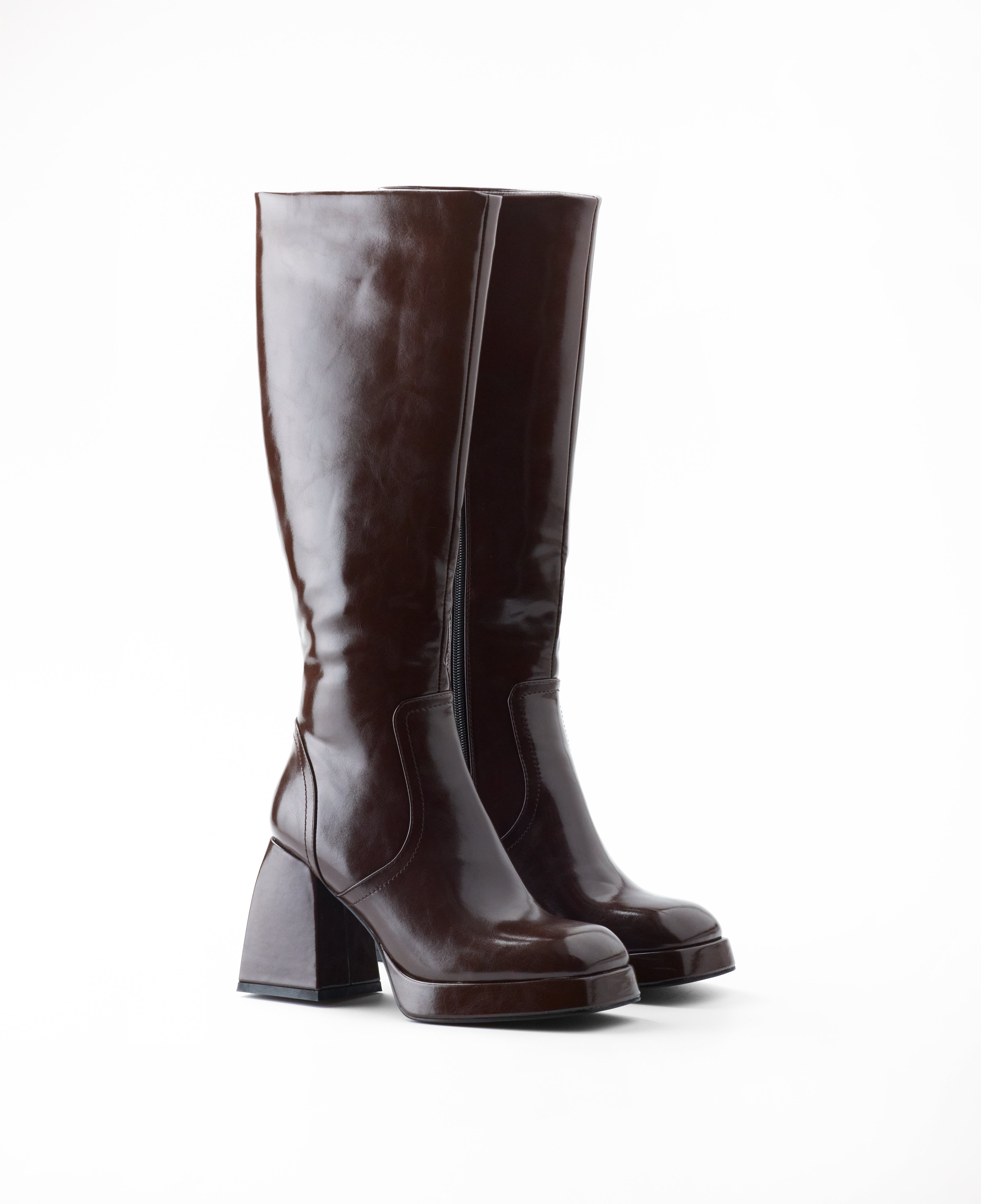 MIM Botas y botines CREM CHOCOLATE