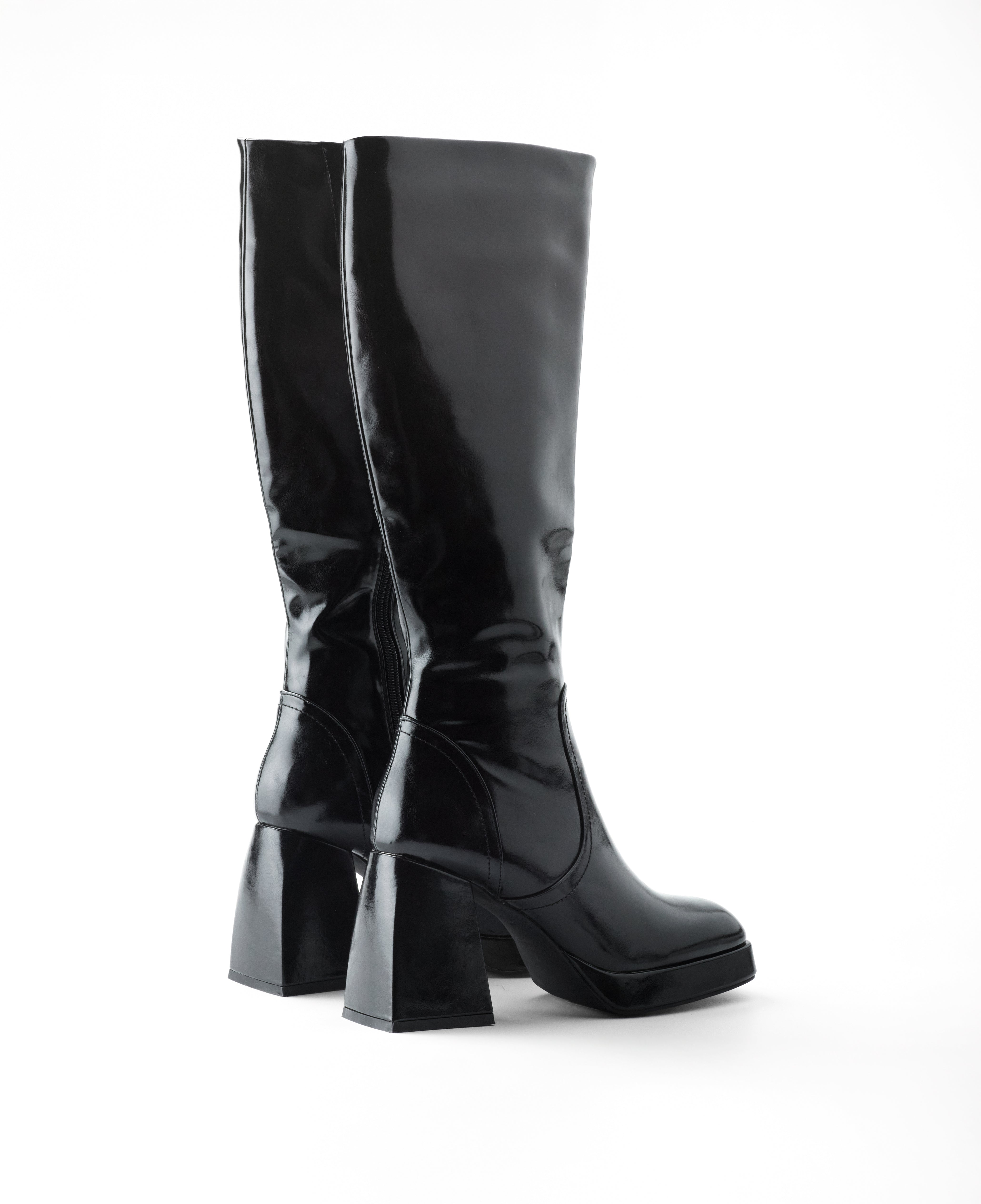 MIM Botas y botines CREM NEGRO