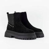 MIM Botas y botines FLORENCIA SUEDE NEGRO