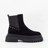 MIM Botas y botines FLORENCIA SUEDE NEGRO