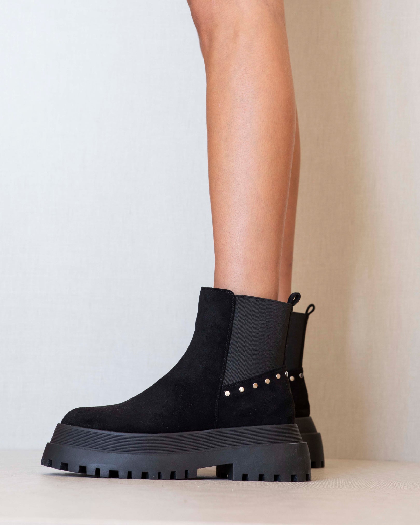 MIM Botas y botines FLORENCIA SUEDE NEGRO