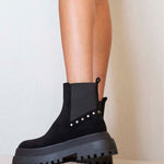 MIM Botas y botines FLORENCIA SUEDE NEGRO