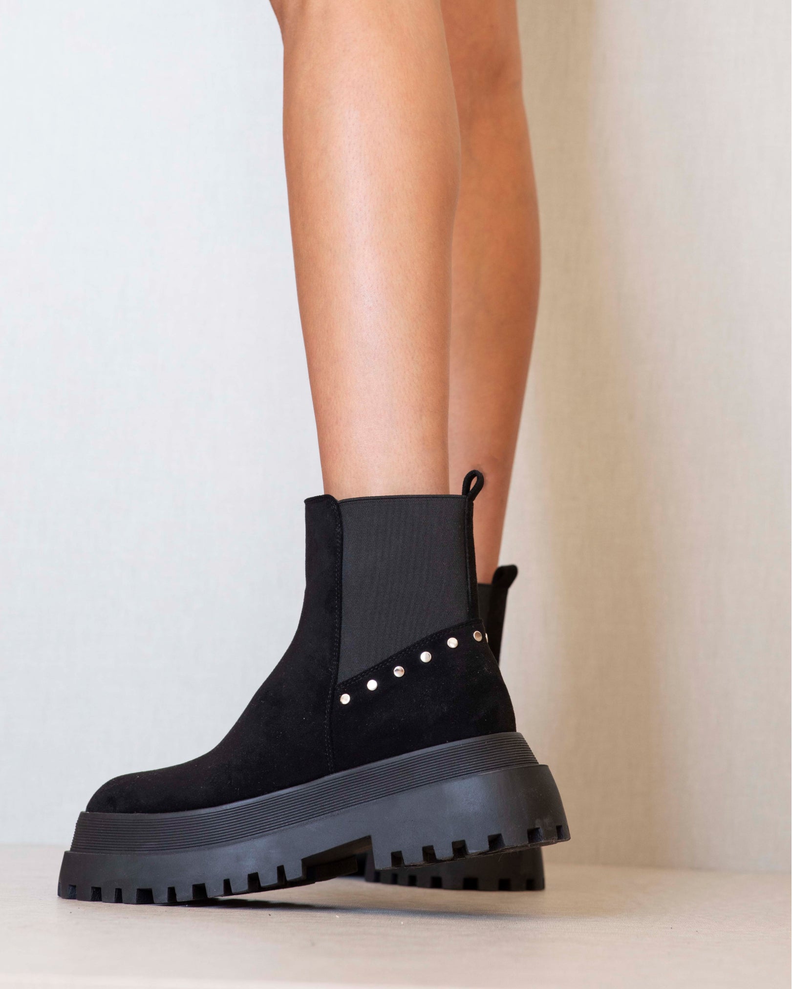 MIM Botas y botines FLORENCIA SUEDE NEGRO