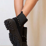 MIM Botas y botines FLORENCIA SUEDE NEGRO