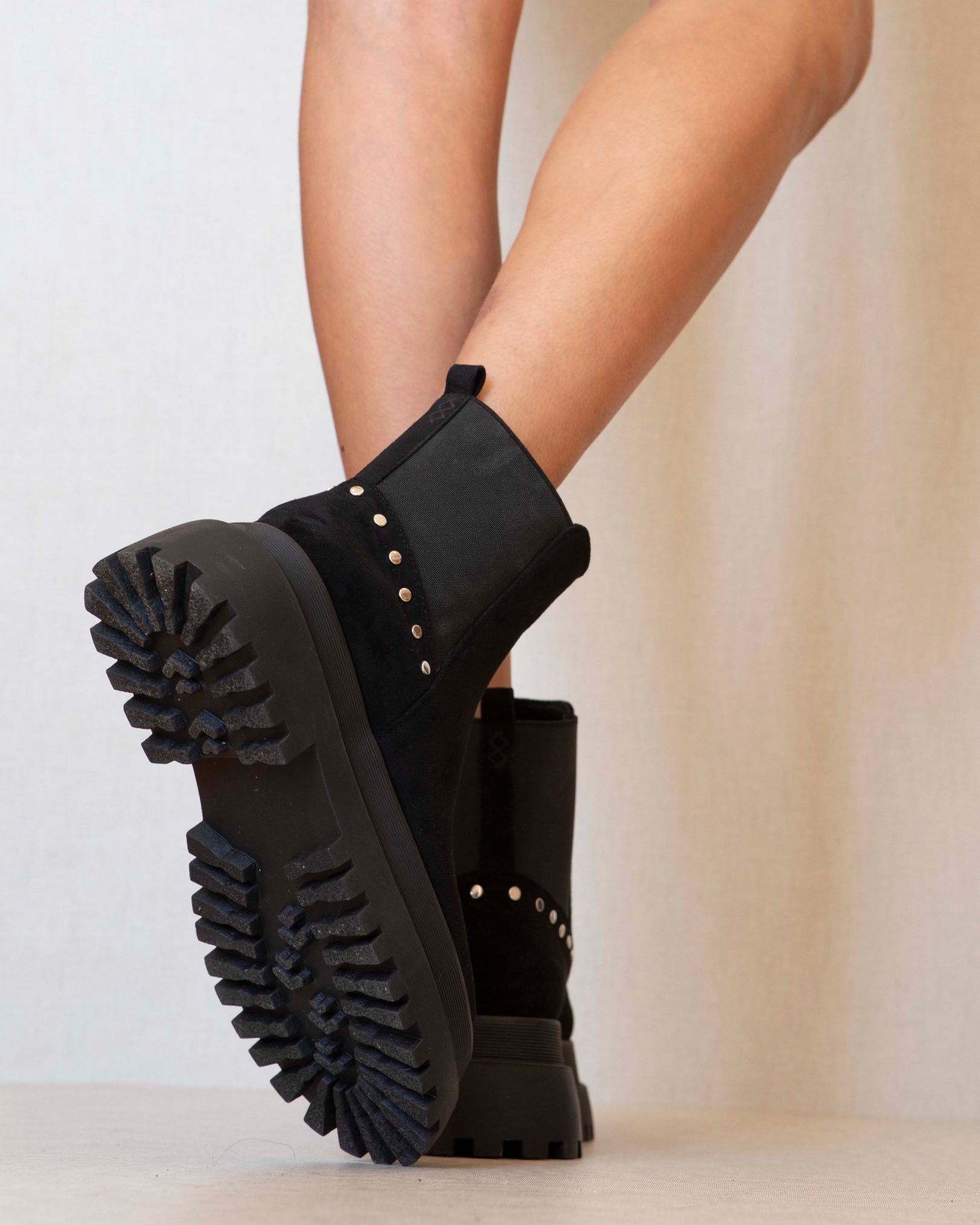 MIM Botas y botines FLORENCIA SUEDE NEGRO